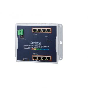 Wallmout Industrial Managed Switch PoE Planet_WGS-4215-8P2S