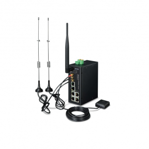 Industrial 4G LTE Cellular Wireless Gateway PLANET ICG-2510WG-LTE