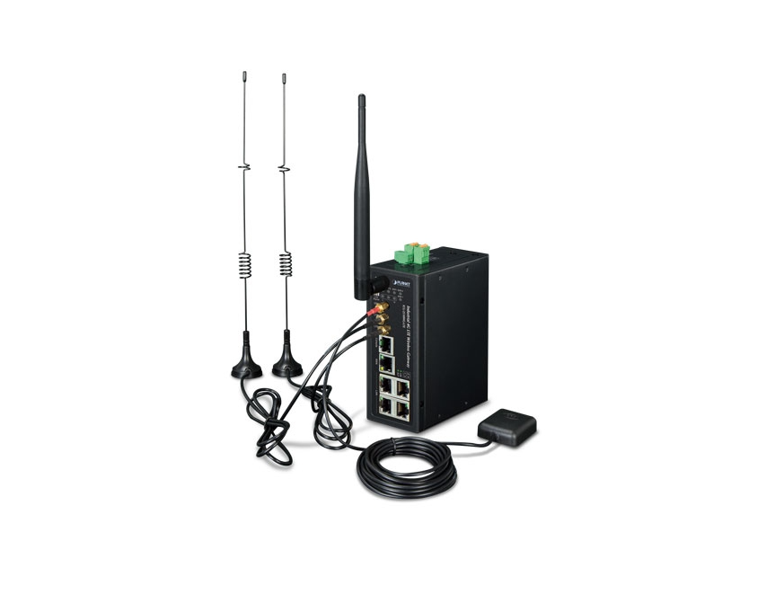 Industrial 4G LTE Cellular Wireless Gateway PLANET ICG-2510WG-LTE Industrial 4G LTE Cellular Wireless Gateway PLANET ICG-2510WG-LTE