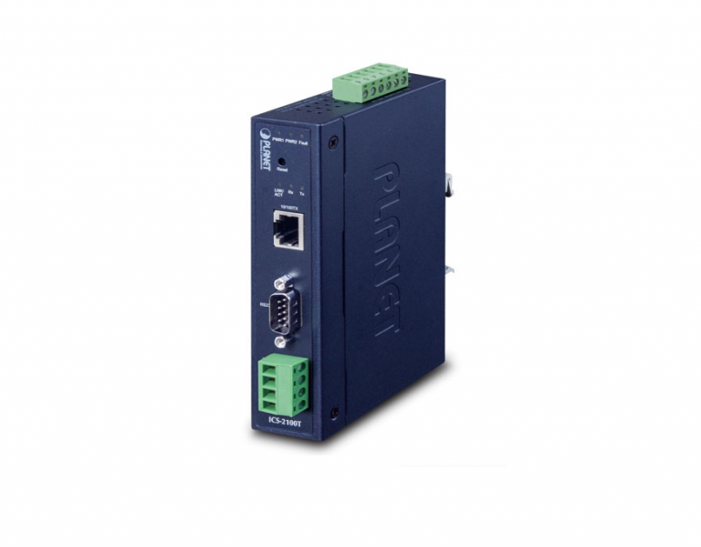 Industrial Automation Serial Device Server PLANET ICS-2100T