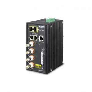 Industrial Managed Switch PoE over Coaxial Planet LRP-422CST