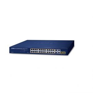 Unmanaged Switch PoE PLANET GSW-2824P