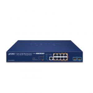 Managed Metro Ethernet Switch PLANET MGS-6320-8HP2X