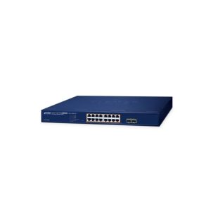 Smart Ethernet Switch Planet GS-2210-16P2S